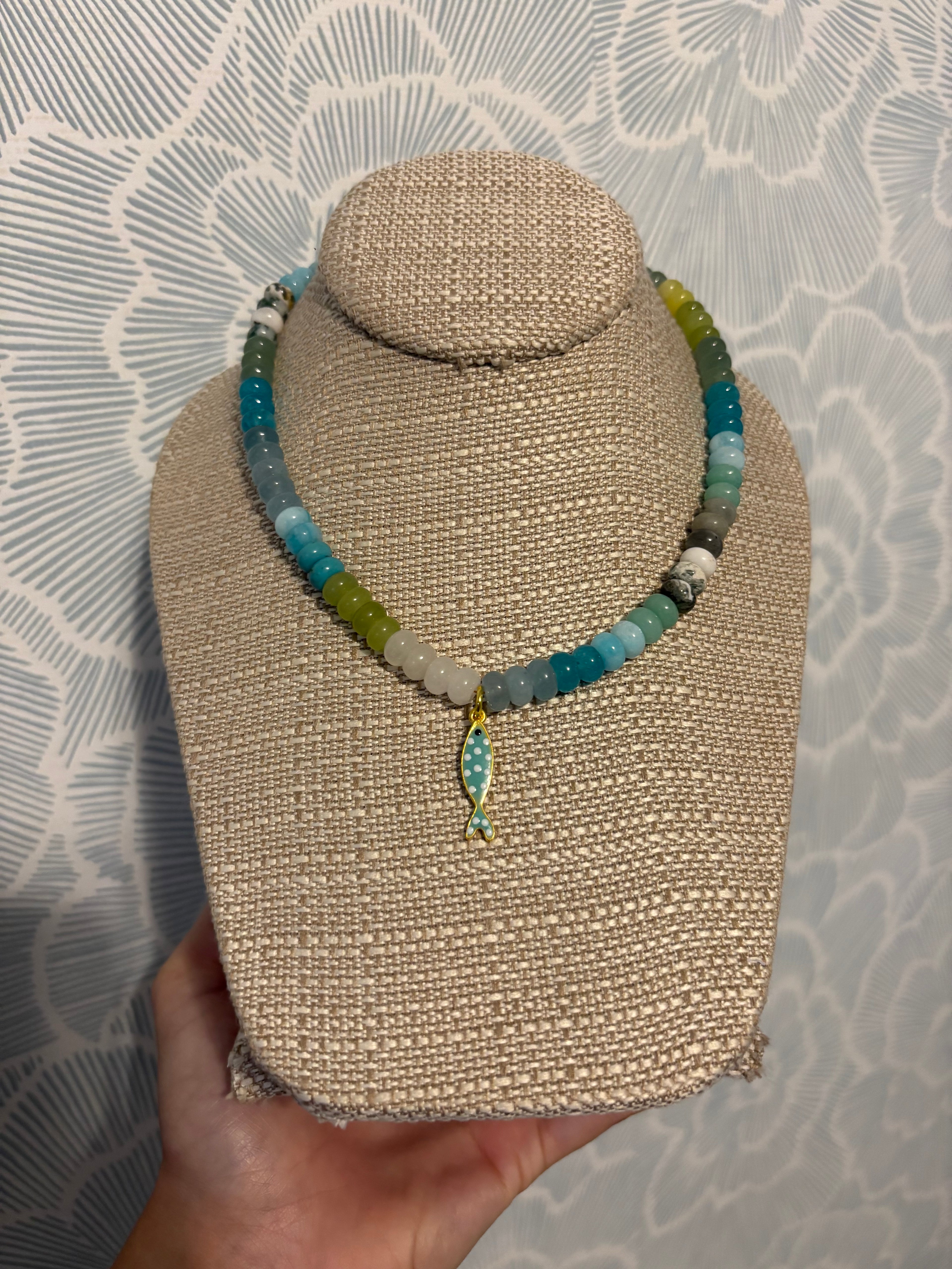 Rock Bay Fish Necklace