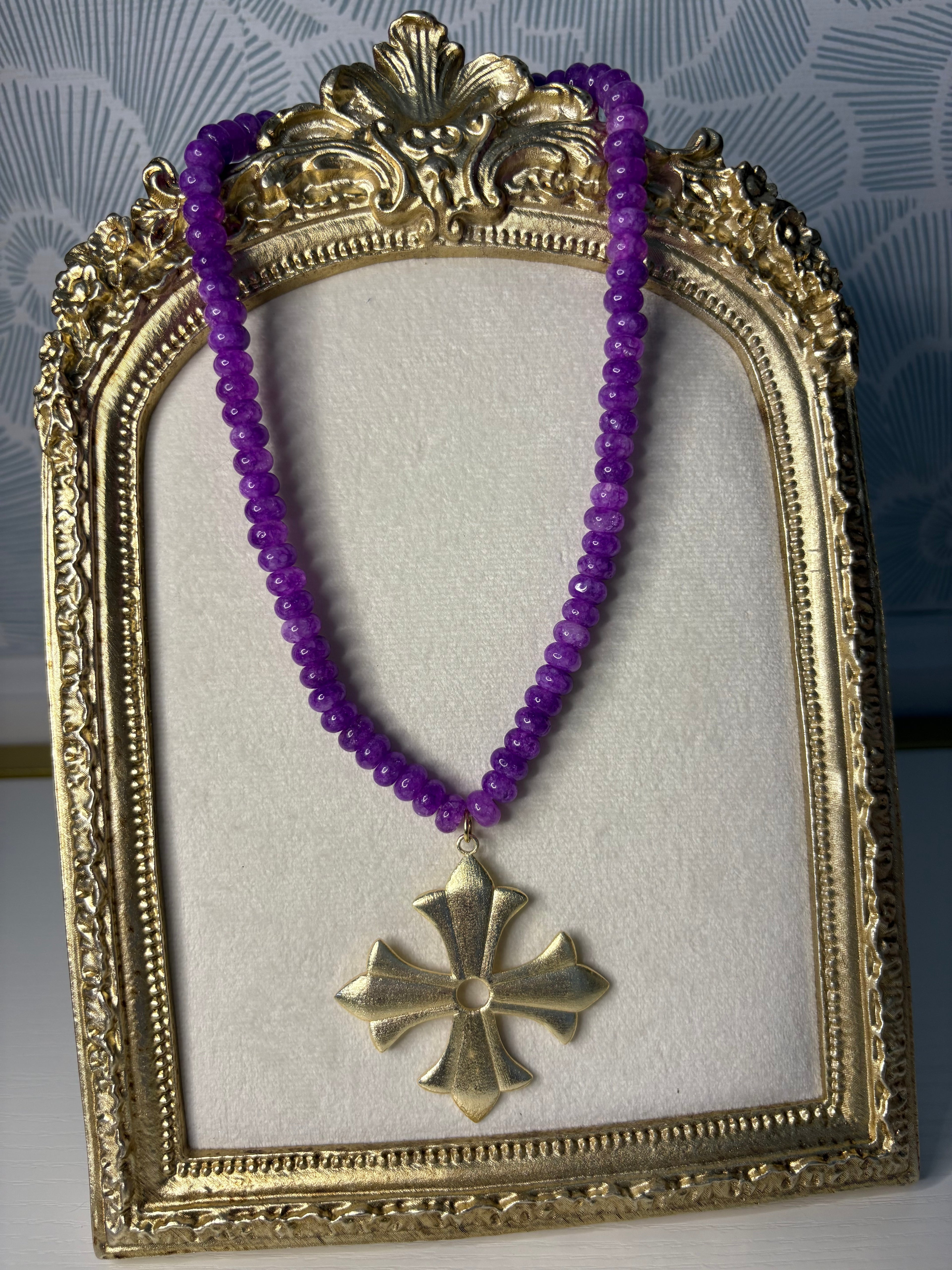 Purple Light Necklace