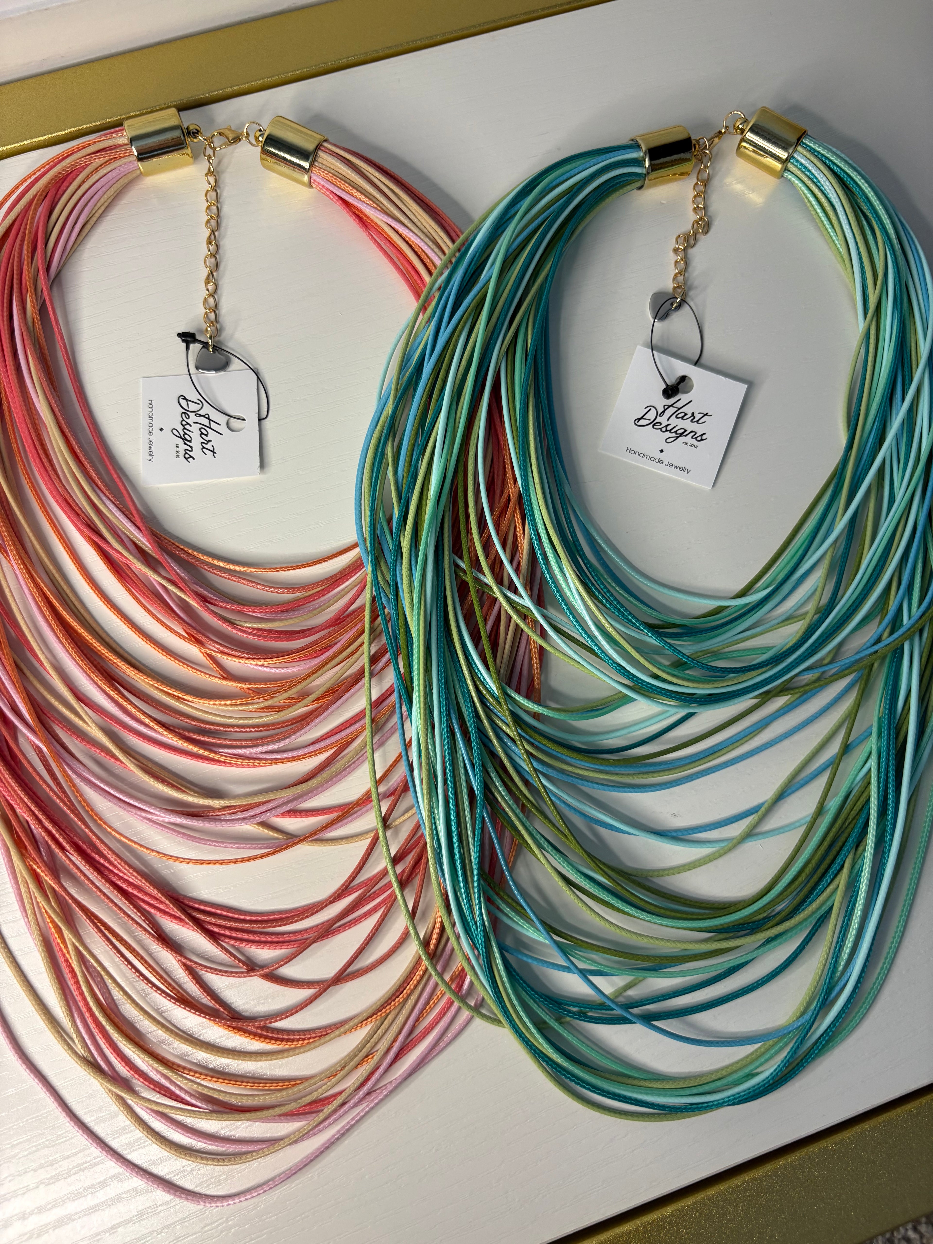 Peacock Layered Necklace