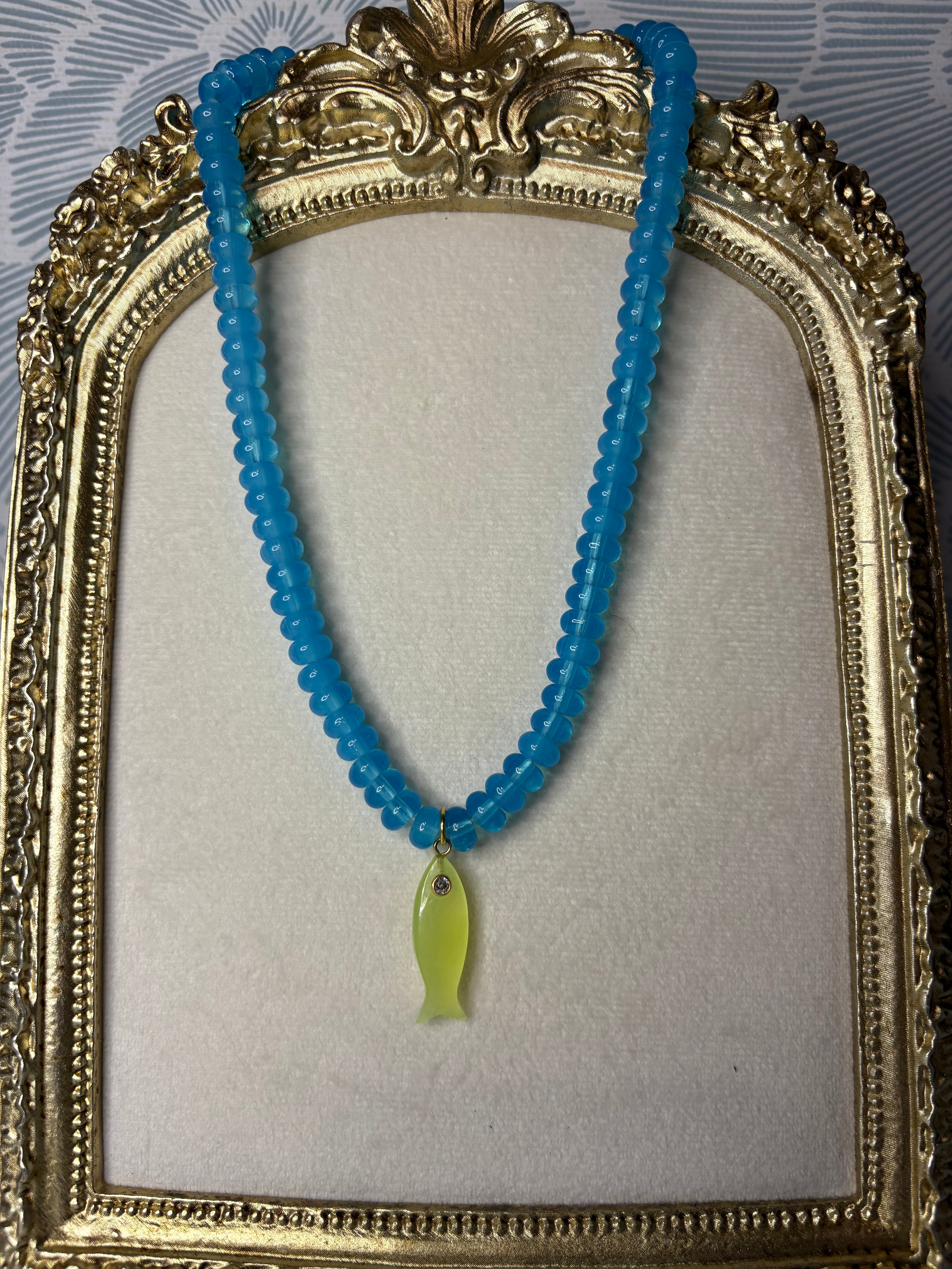 Electric Fish Necklace