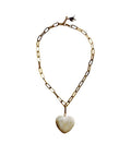 Marble Heart Necklace