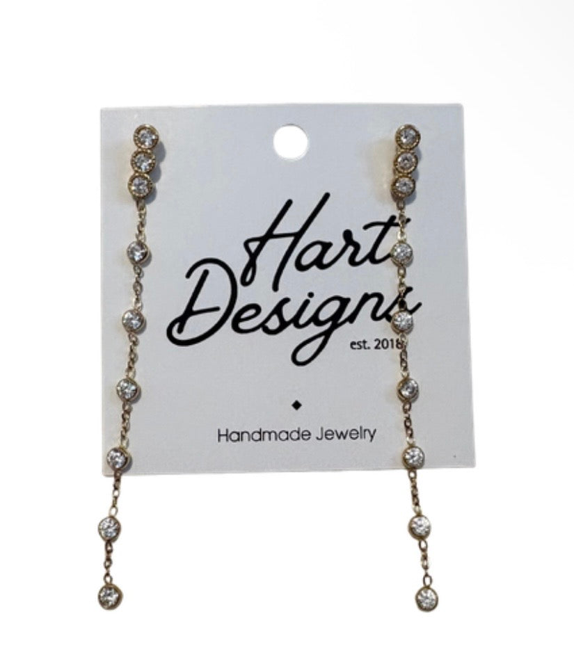 Simple Dangle Studs
