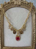 Flower Charm Necklace