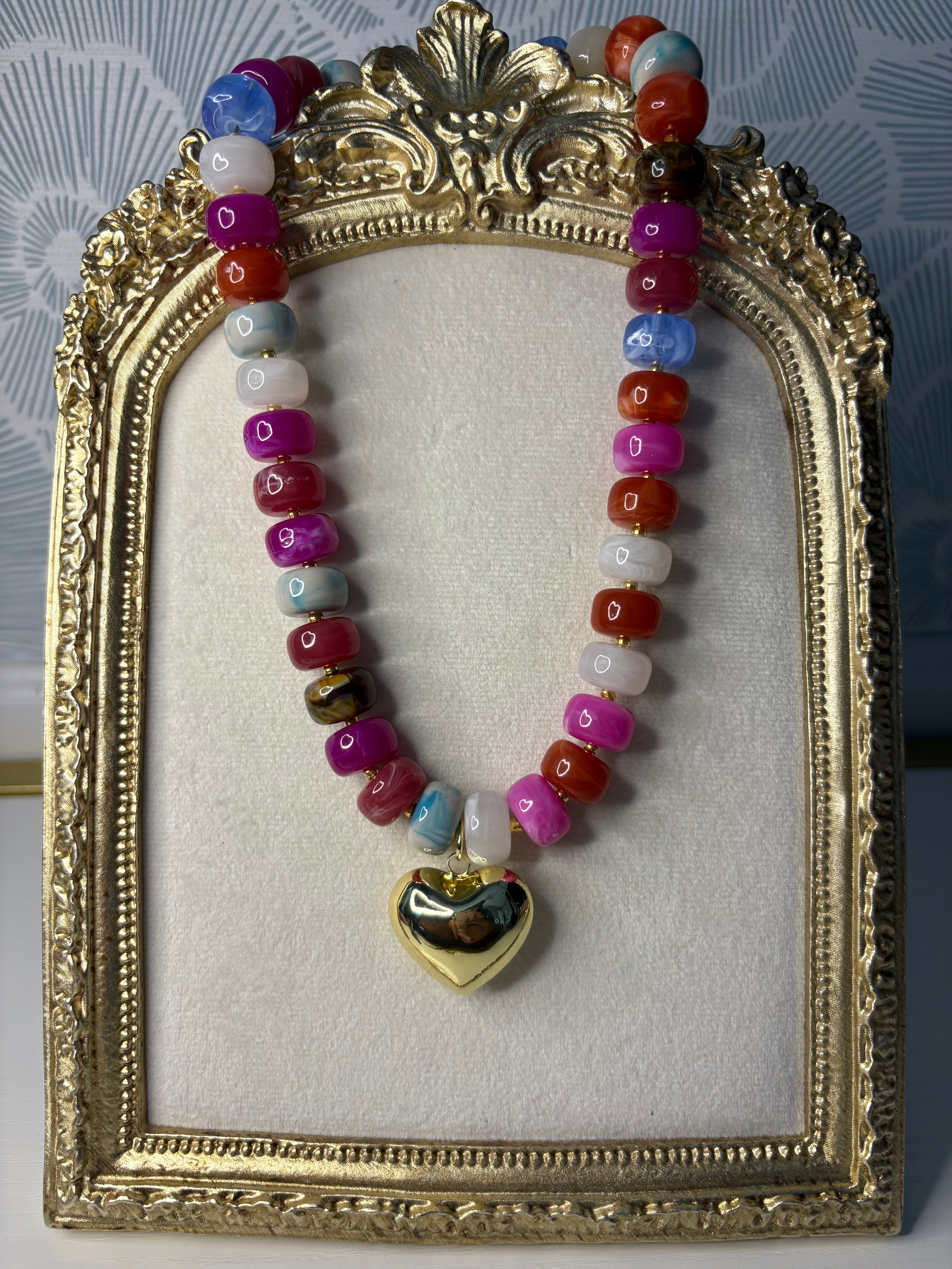 Gold Heart Necklace
