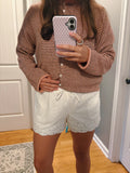 Pearl Linen Shorts