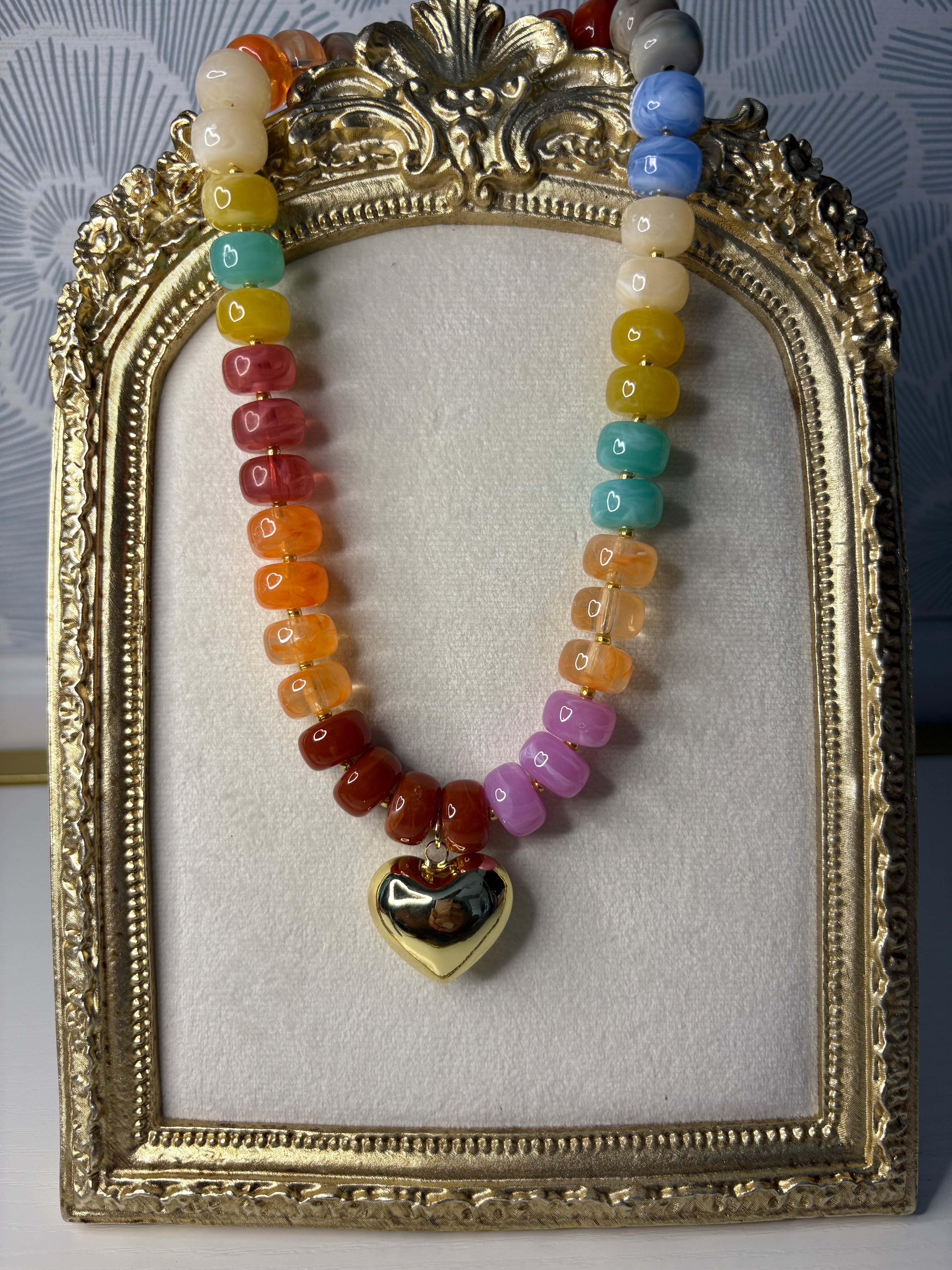 Gold Heart Necklace