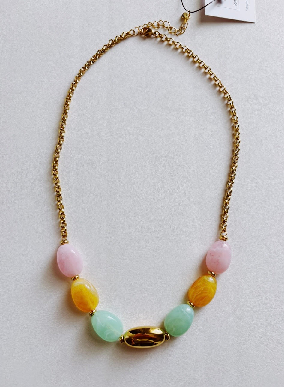 Chunky Watercolor Necklace