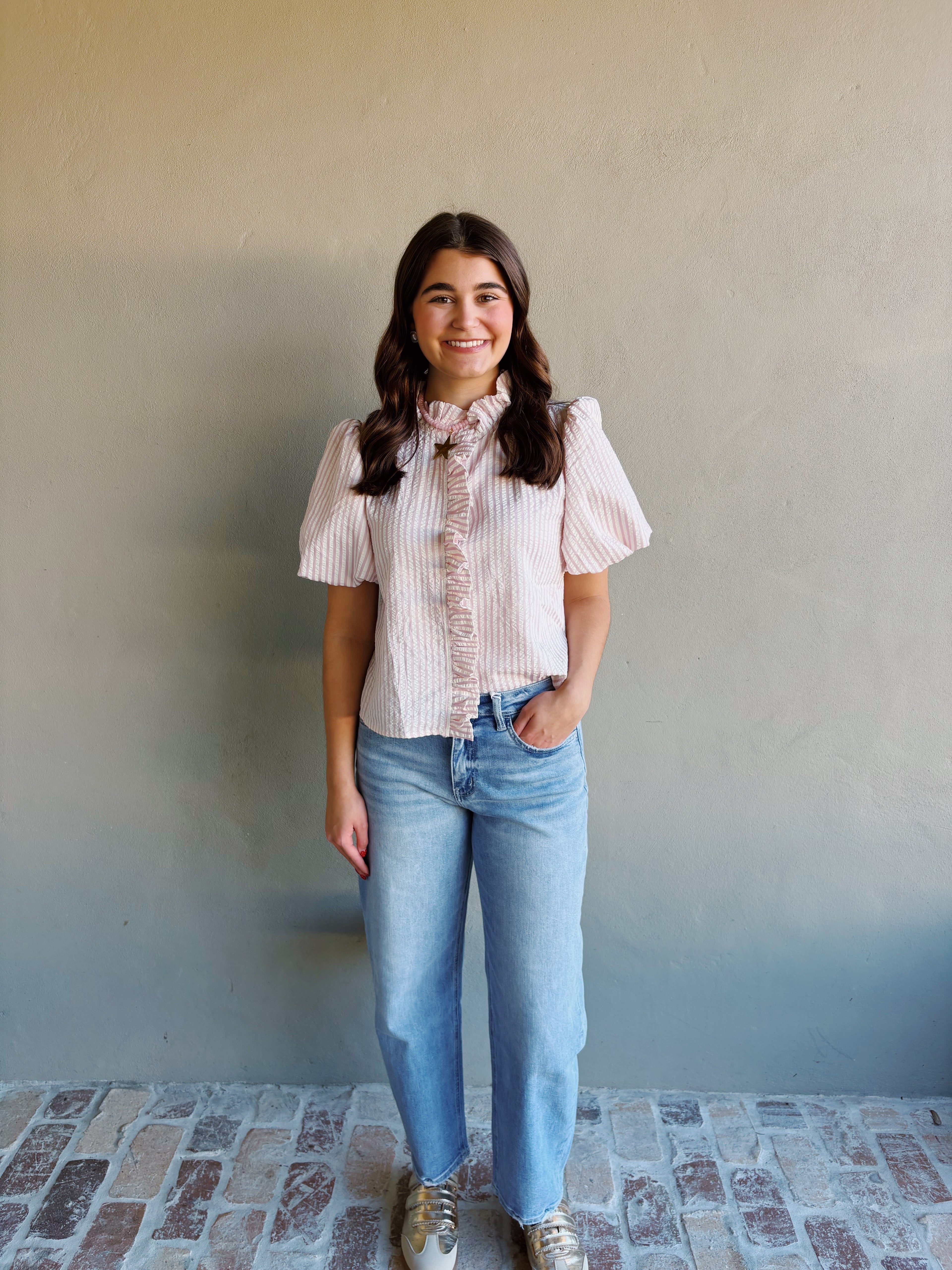 Light Wash Barrel Jeans
