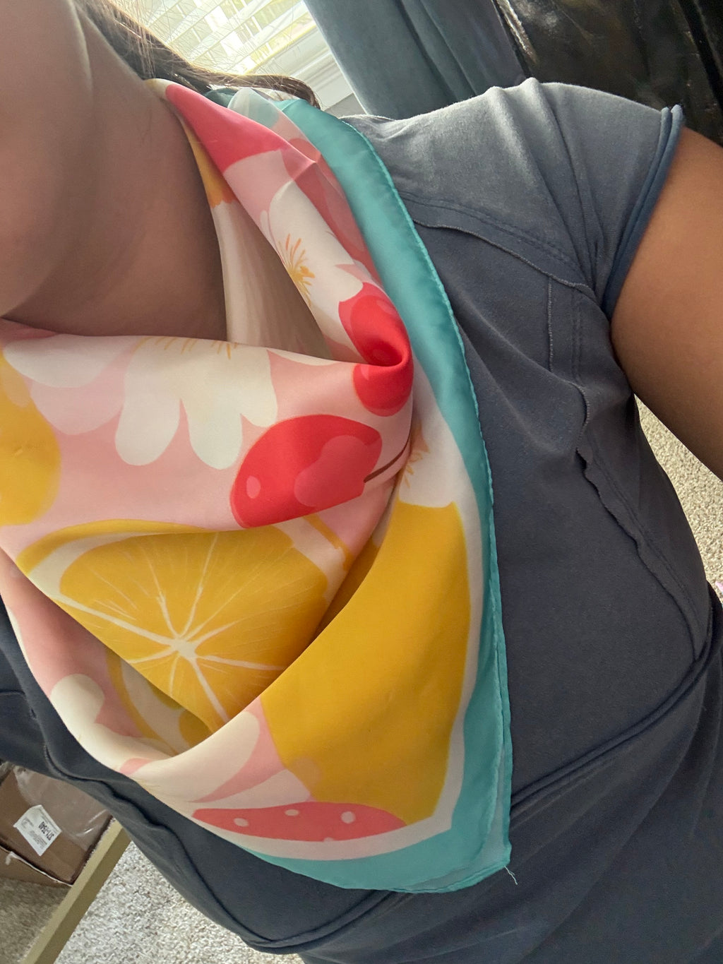 Summer Fruit Scarf