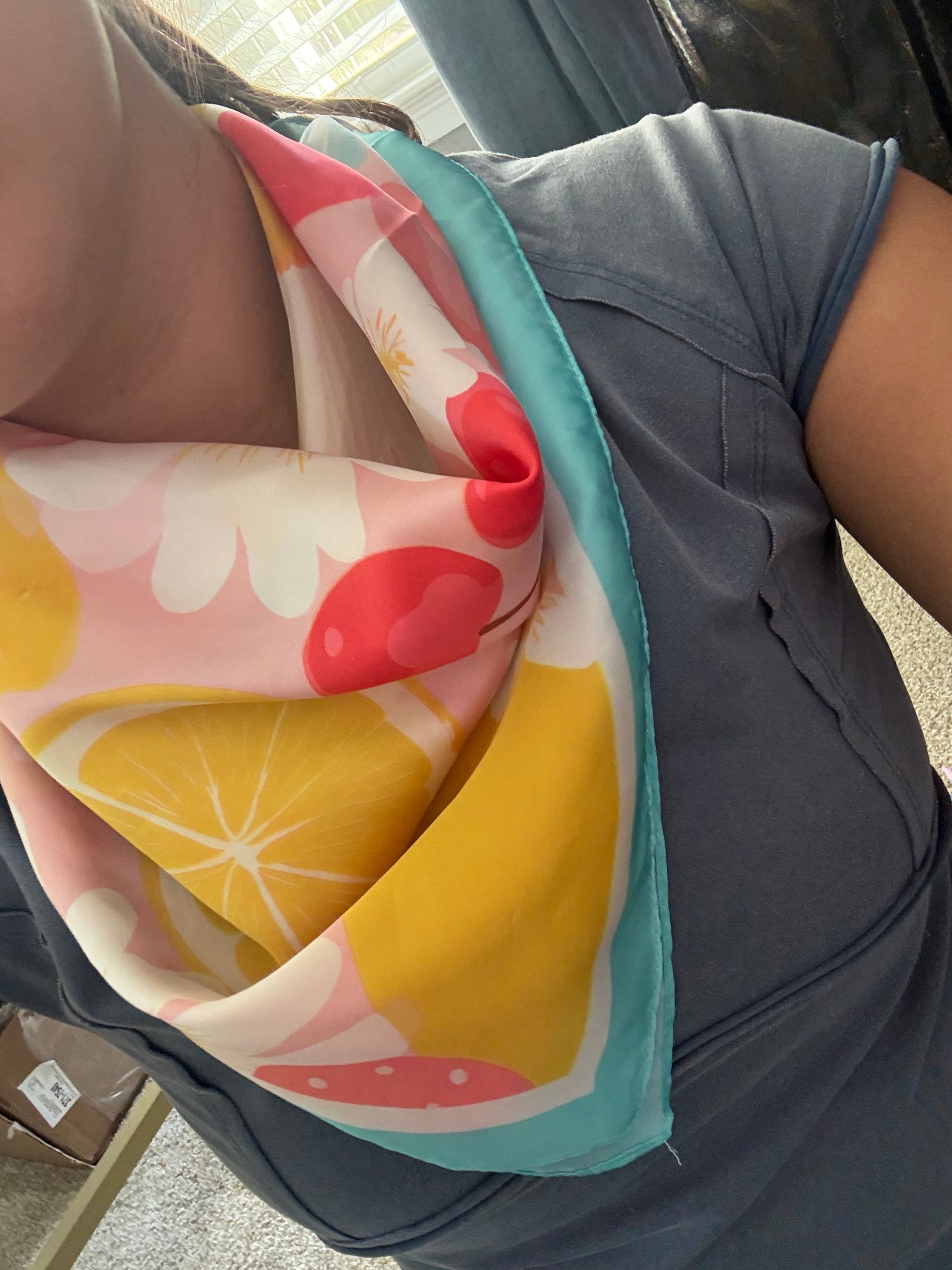Summer Fruit Scarf