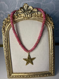 Pink Star Necklace