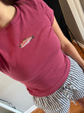 Embroidered Fish Tee