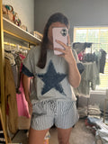 Blue Jean Star Top