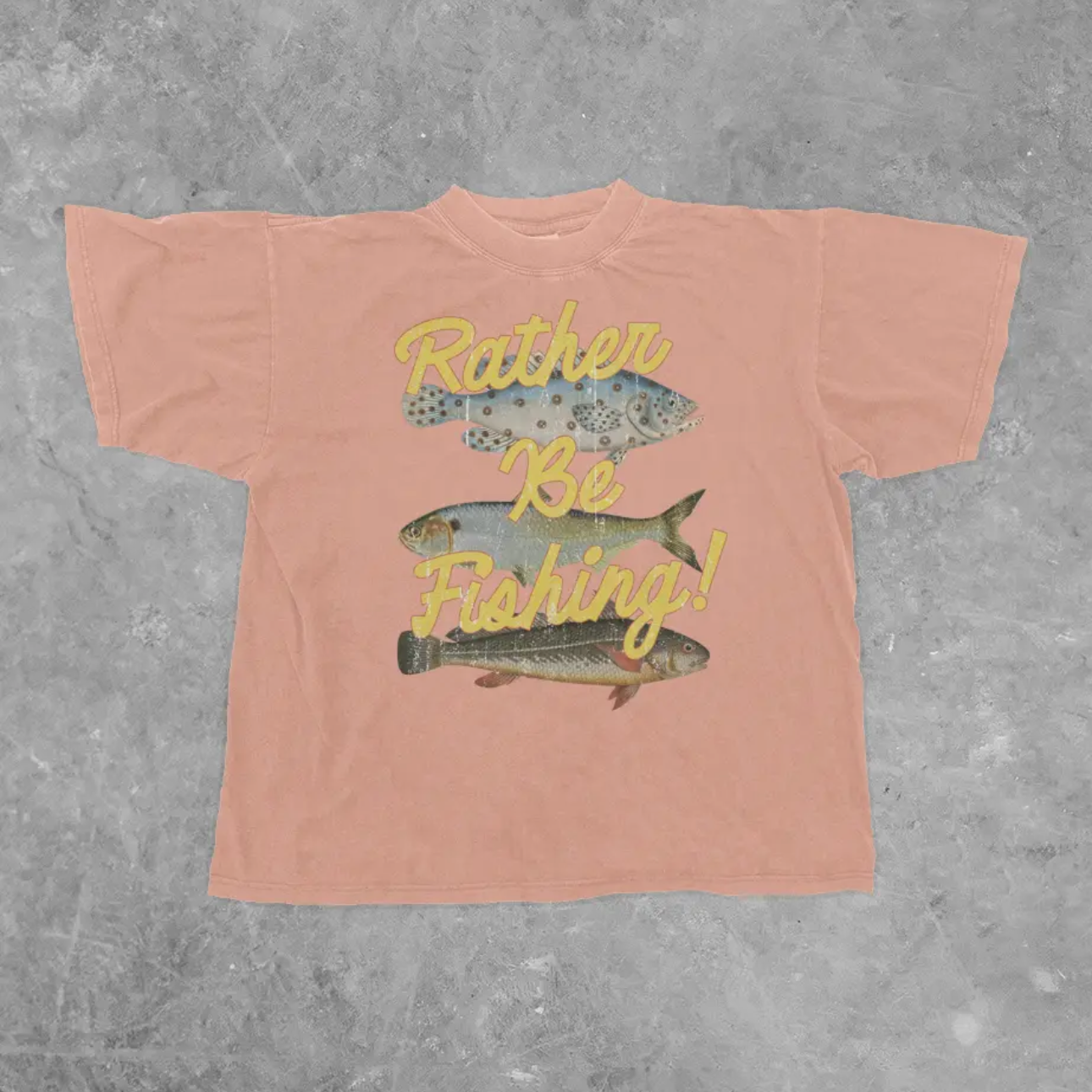 Rather Be Fishing Tee