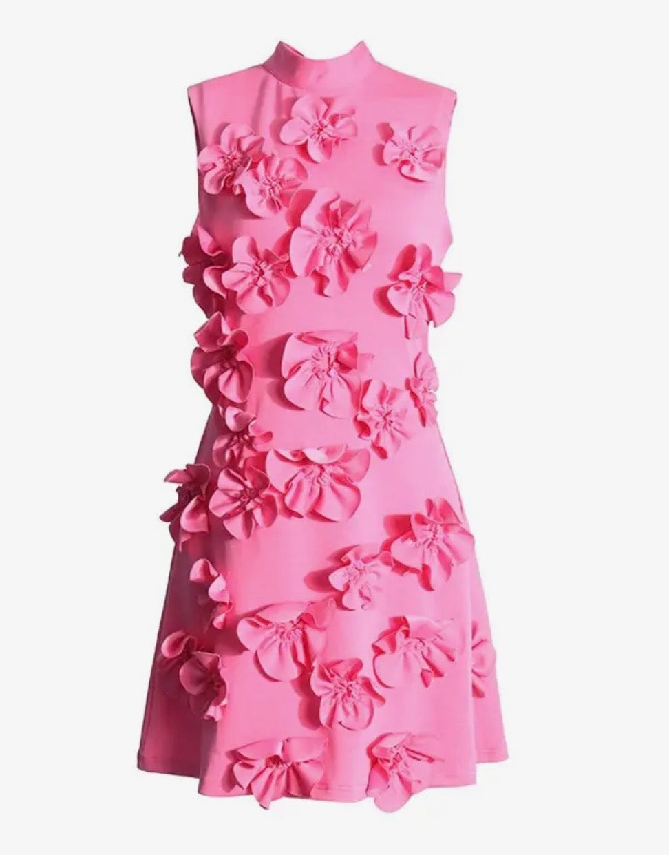 Petal Bloom Mini Dress