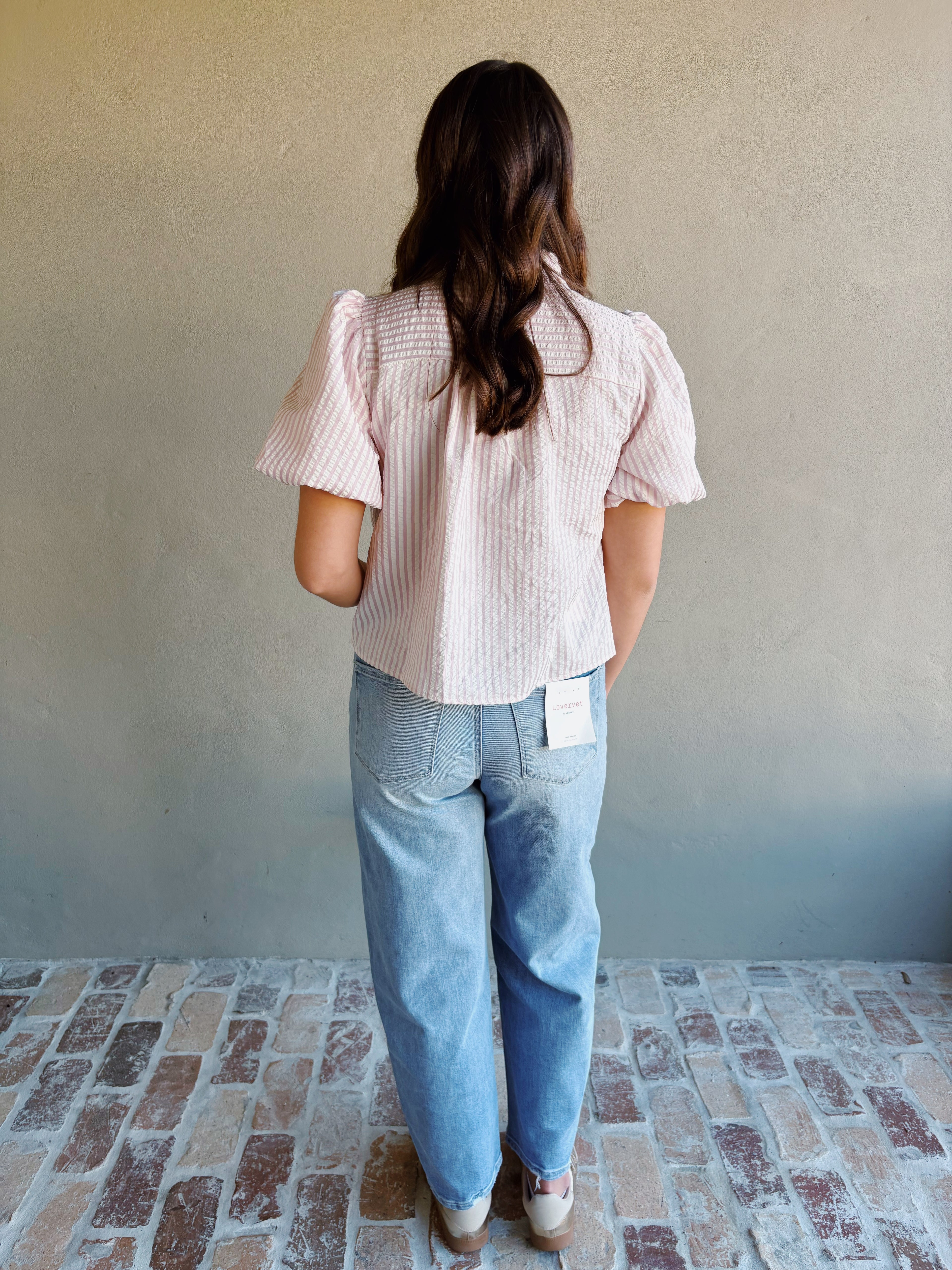 Light Wash Barrel Jeans