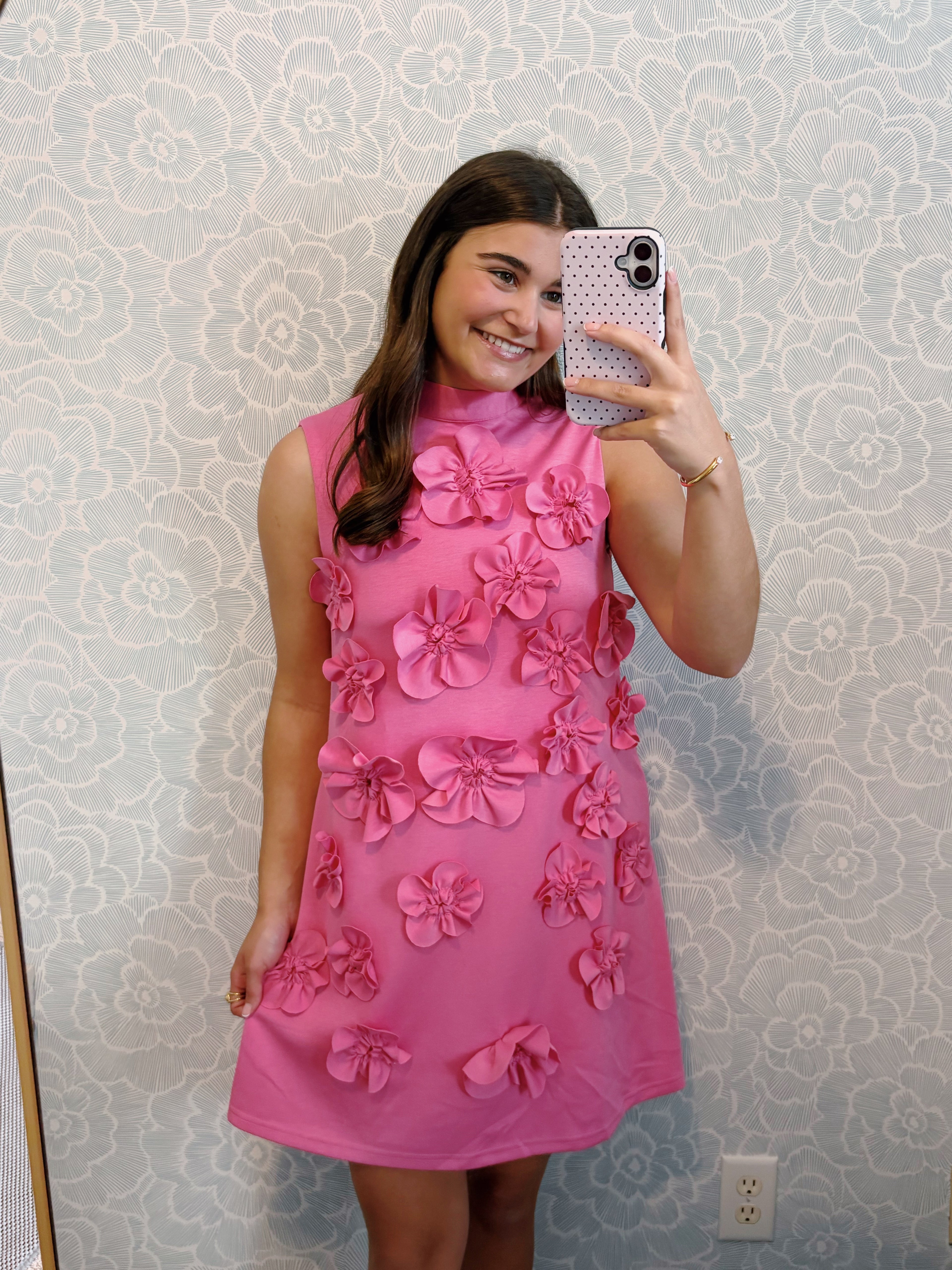 Petal Bloom Mini Dress