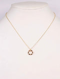Gold Circle Necklace