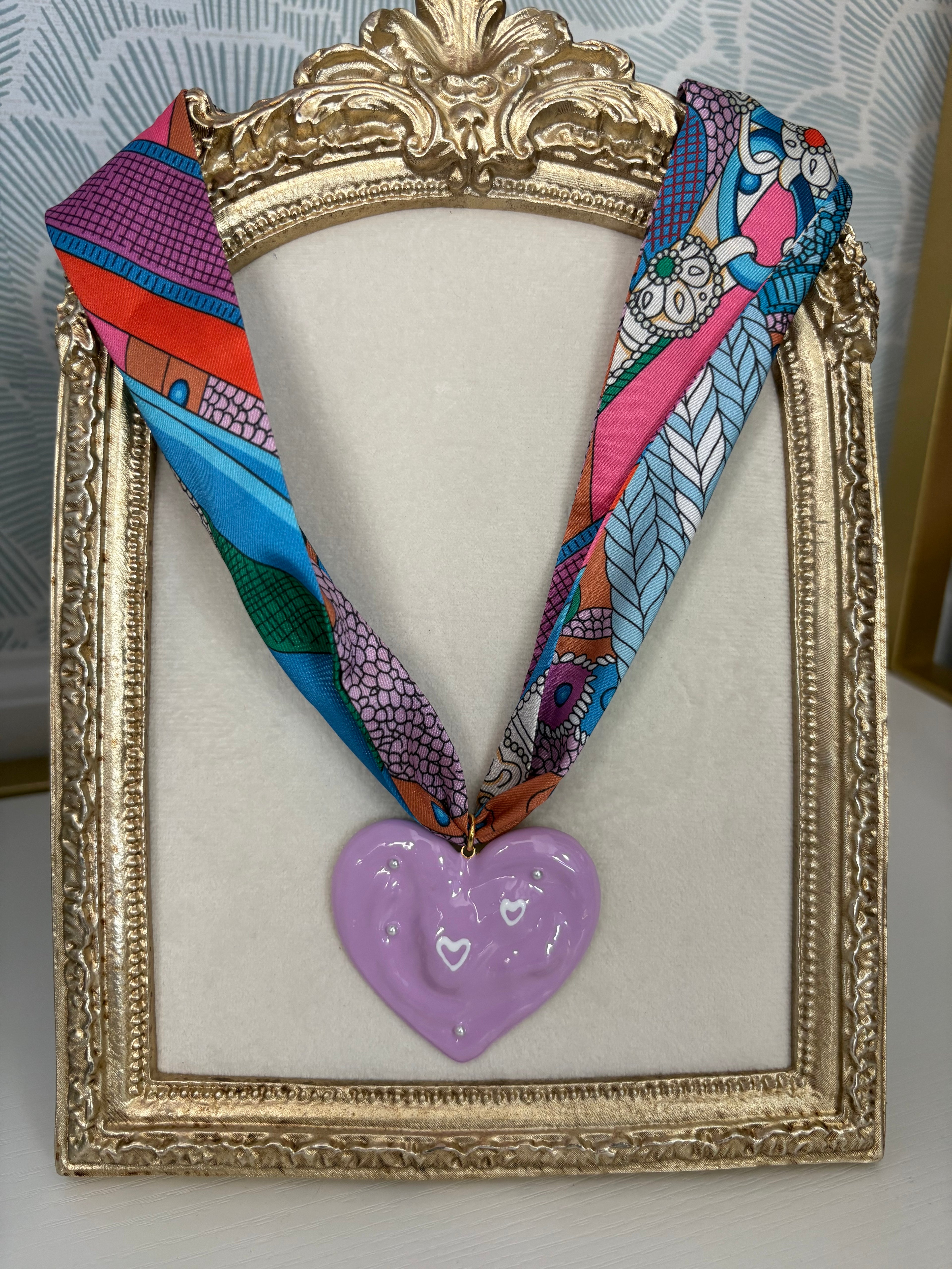 Colorful Scarf Necklace