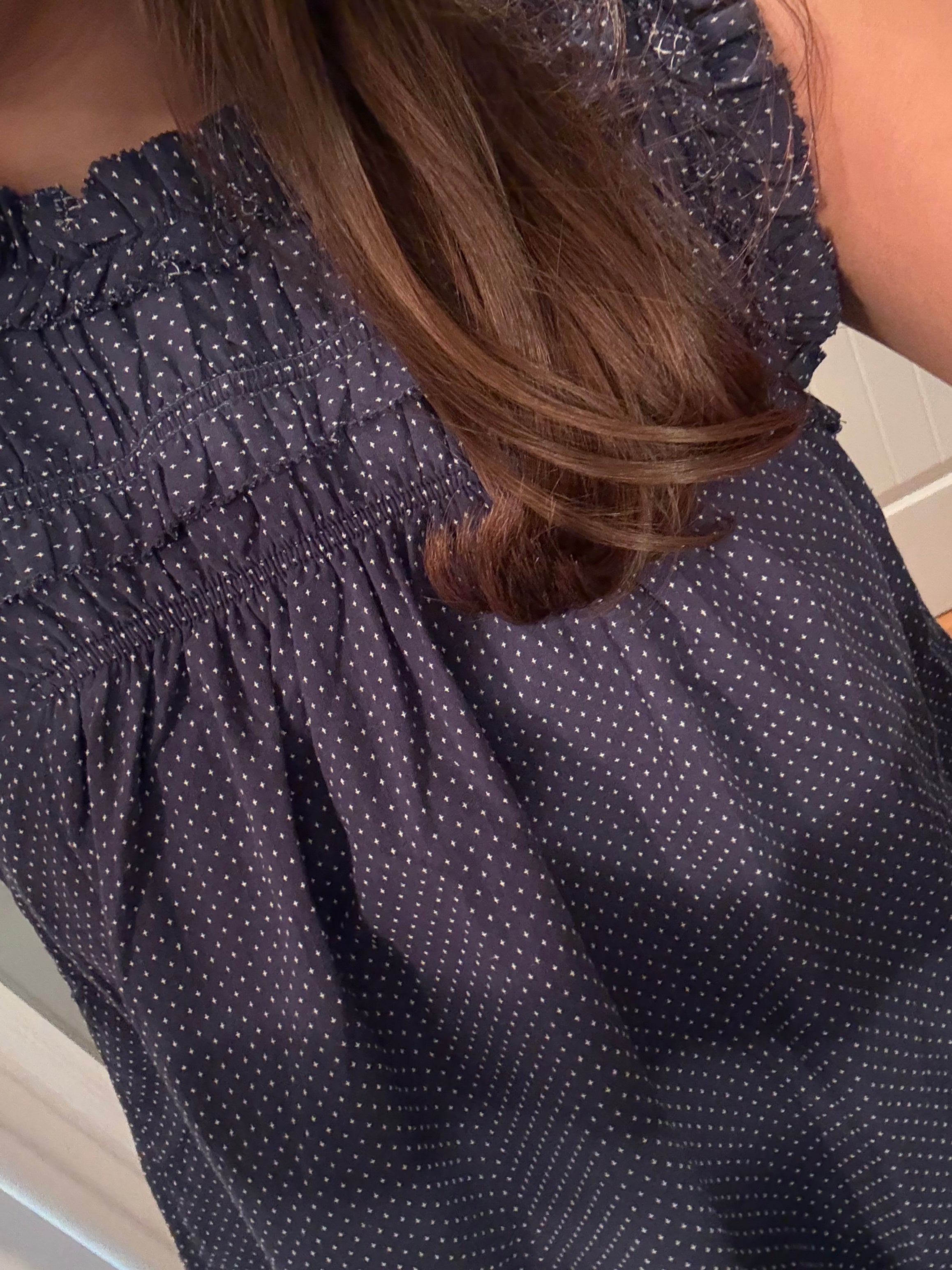 Navy Dot Tank