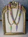 Cotton Candy Fish Necklace