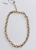 Chain Mixed Metal Necklace